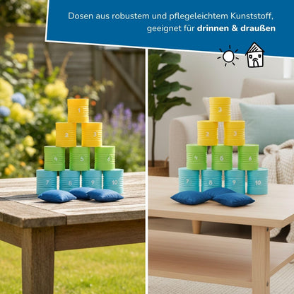 Alldoro Joc de Aruncat cu 10 Cutii și 3 Saci