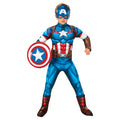 Rubies Costum Captain America Marvel, 7-8 ani