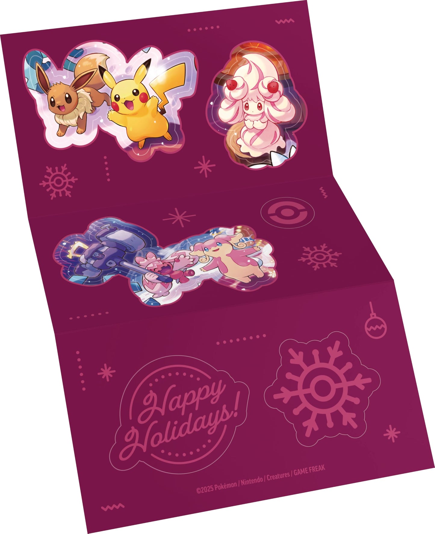Pokémon Calendar Advent 2025 TCG, 25 surprize