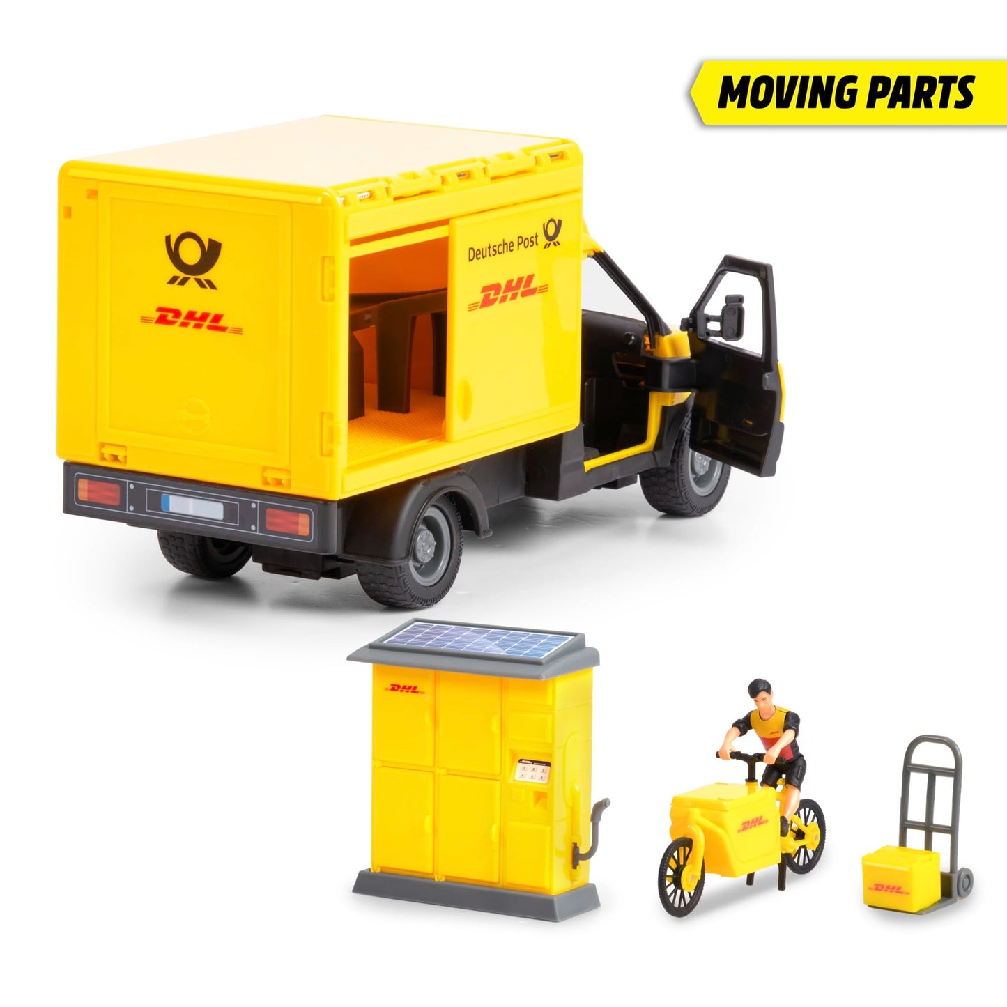 Dickie Toys Set livrare DHL, masinuta cu sunet, 3+ ani