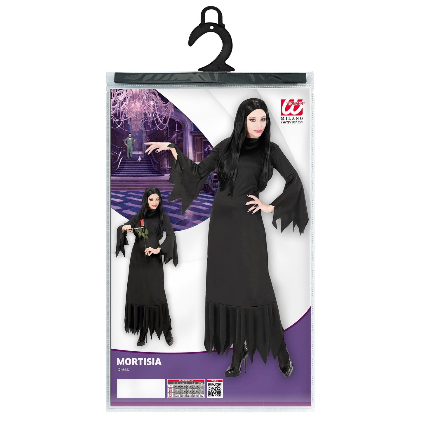 Widmann Rochie Lady Mortica Halloween, marimea S