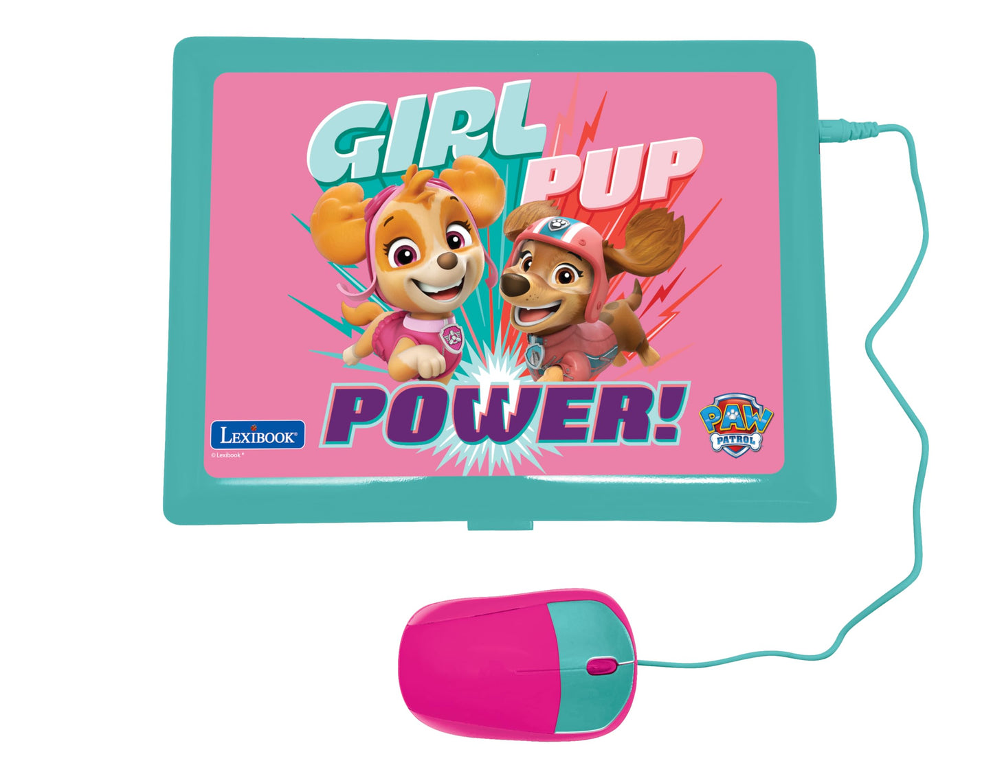 Lexibook JC598PAGi1 Laptop educativ Paw Patrol, 124 activități