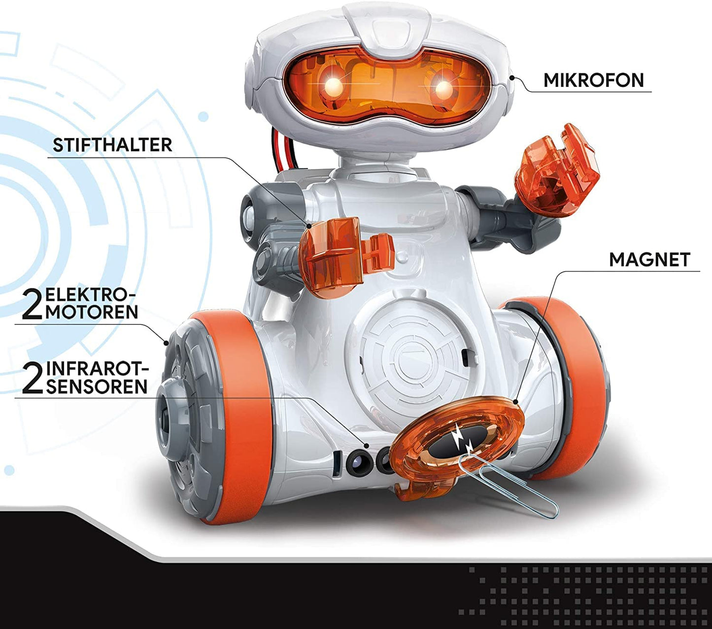 Clementoni 59158 Robot programabil Galileo MC 5.0