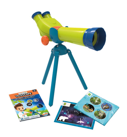 BUKI 9004 Mini Wissenschaften Set de explorare cu telescop 4+ ani