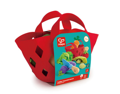 Hape Set Legume din Textil, 8 piese, 18+ luni