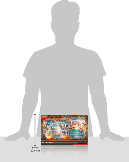Pokémon TCG Colecție Glurak-ex, 5 pachete booster