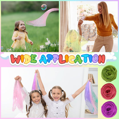 Hopton Set 20 batiste de jonglare chiffon, 60x60 cm