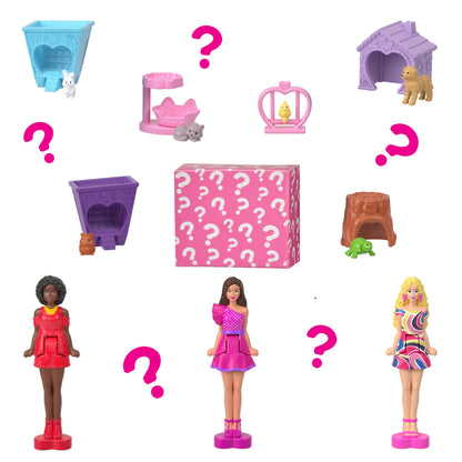 Set de joaca casuta si papusa Mini Barbie, BarbieLand HYF45