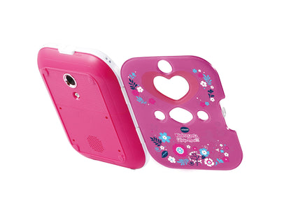 VTech Kidisecrets Selfie Music 2.0 – Jurnal pentru copii cu 2 camere, MP3 player, recunoaștere facială și efecte de lumină – Pentru copii de 6-12 ani