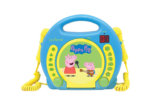 Lexibook RCDK100PP CD player karaoke Peppa Pig