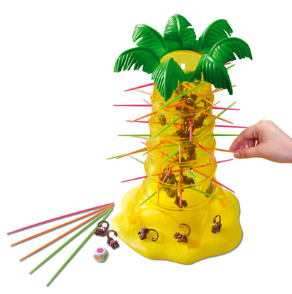 Mattel Tumblin Monkeys Joc de societate cu maimuțe, joc de îndemânare