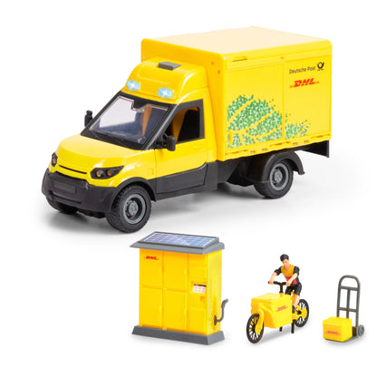 Dickie Toys Set livrare DHL, masinuta cu sunet, 3+ ani