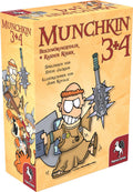 Pegasus Spiele 17224G Set de joc Munchkin Extensii 3+4 de la 12 ani (limba germană)