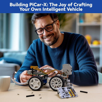 SUNFOUNDER PiCar-X Robot AI Raspberry Pi, ChatGPT-4