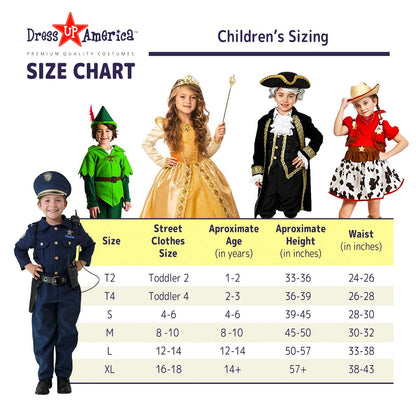 Dress Up America Baby Shark Costum Hai pentru Copii Costum de Halloween