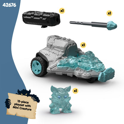 Schleich Eldrador Jet Gheață cu Mini Creatură, 6+ ani