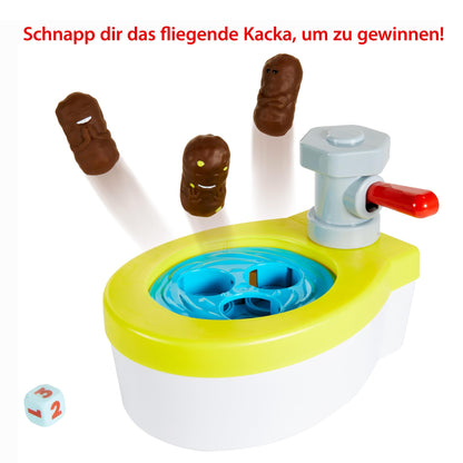 Mattel Kacka Alarm Joc de societate, 2-4 jucători, 5+ ani