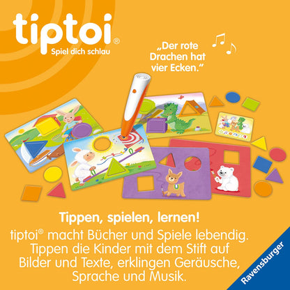 Ravensburger tiptoi Spiel 00168 - Culorile și Formele Mele, Joc educativ pentru copii de la 2 ani