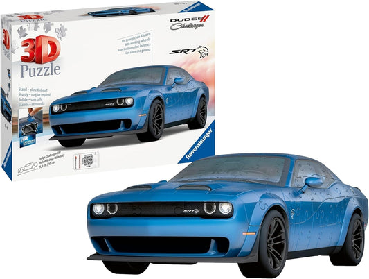 Ravensburger 11283 Puzzle 3D Dodge Challenger, 108 piese