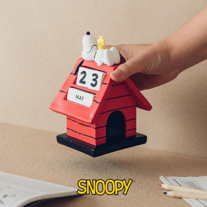 Calendar 3D Snoopy Peanuts - Calendar de birou, suport, produs oficial licențiat, decor comic