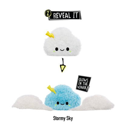 Fluffie Stuffiez - Noruleț Mic, Surpriză la Deschiderea Cutiei cu ASMR, Jucărie Fidget DIY, Piele Flexibilă, Blană Ultrasoft, pentru Copii și Fete de la 4 Ani.