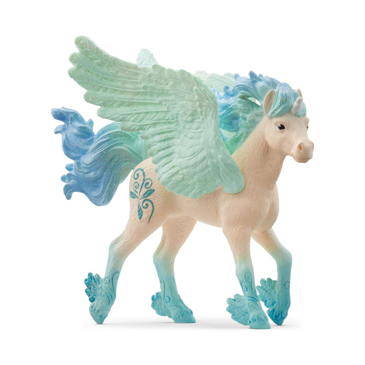 Schleich 70824 Figurina Pui Unicorn Stormy, BAYALA, 5+ ani