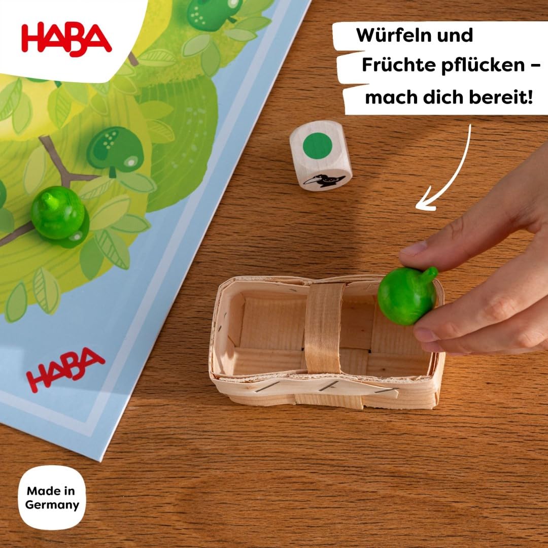 HABA 1004170001 Joc de masă Grădina de Fructe, lemn, 3-6 ani