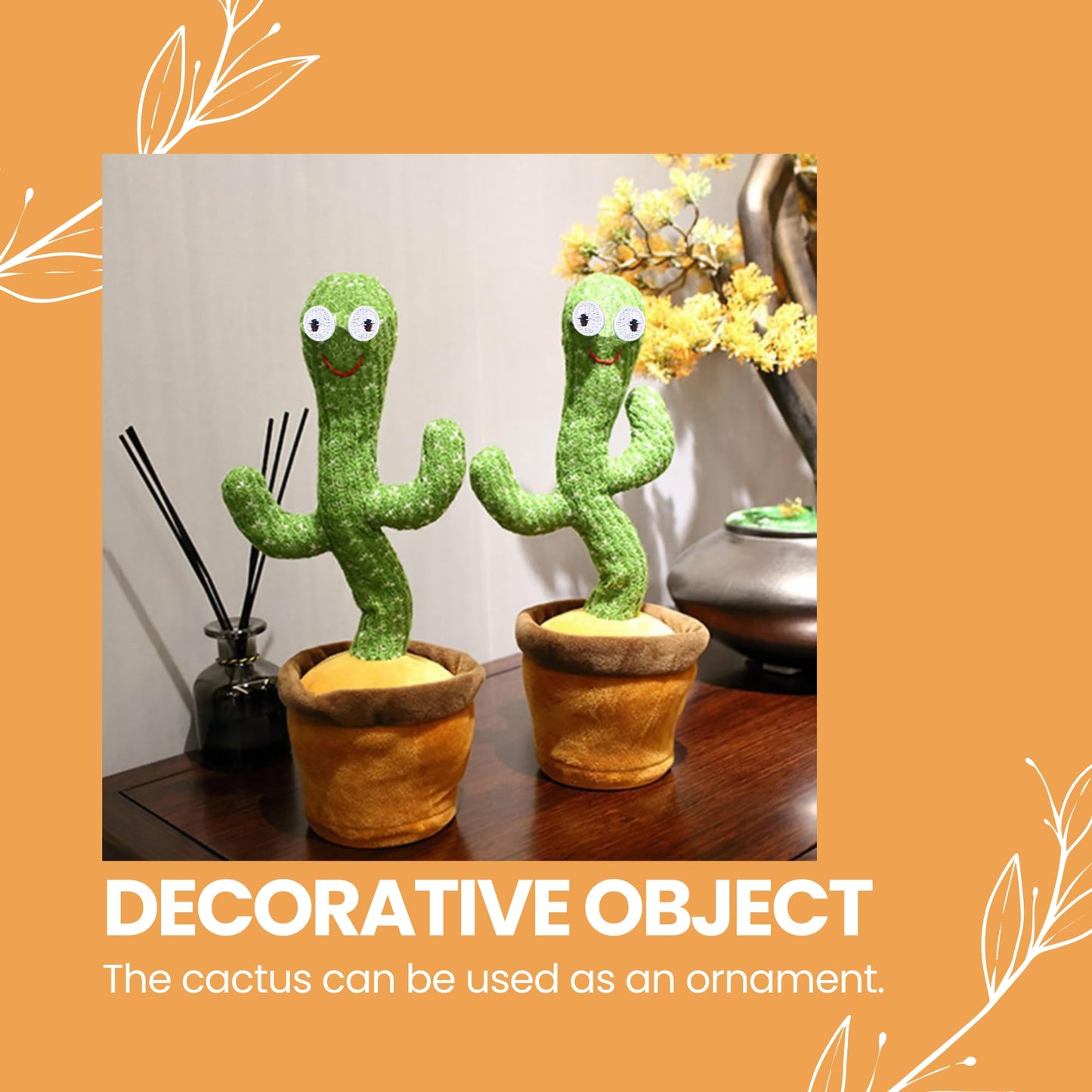 Magic Select Cactus Dansator, 120 melodii, lumini
