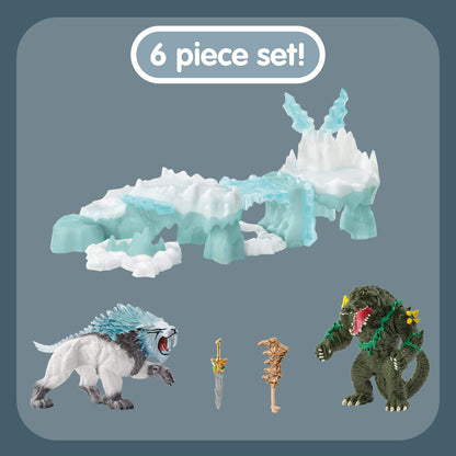 Schleich 42497 Eldrador Atacul Cetății de Gheață, 7+ ani
