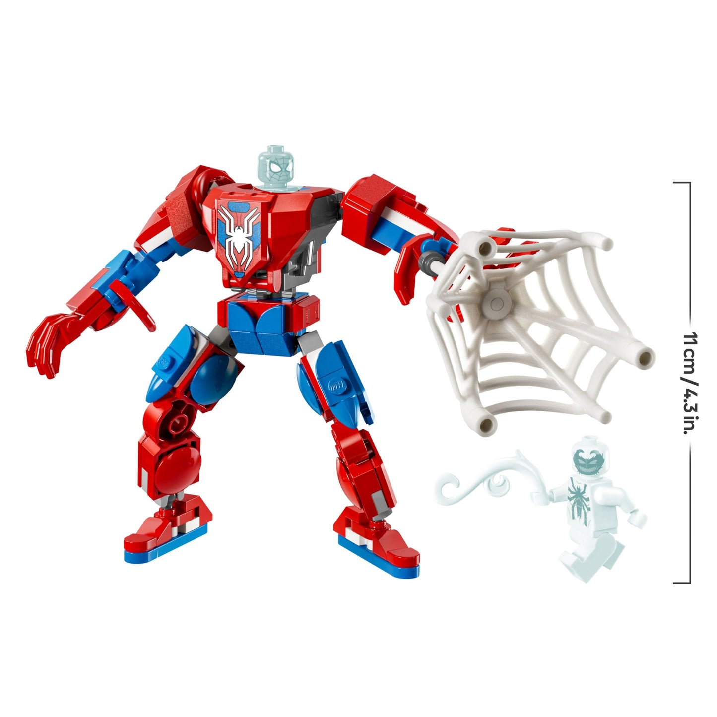 LEGO Marvel 76308 Spider-Man Mech vs. Anti-Venom, 6+ ani
