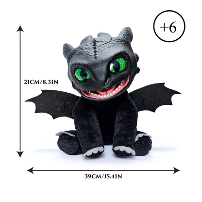 Famosa Toothless Marionetă electronică 30 cm, 6+ ani