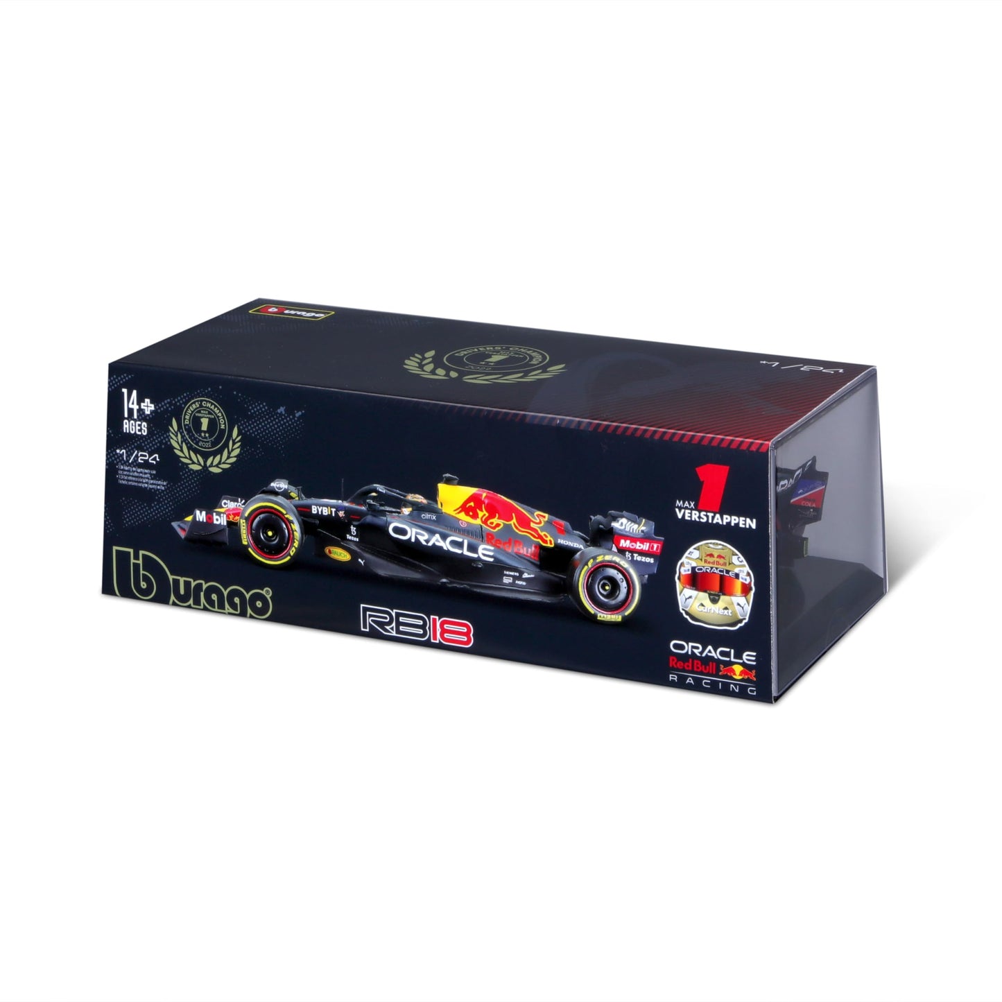 Bburago Honda F1 Red Bull RB18 Verstappen 2022, 1:24