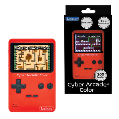 Lexibook JL2389 Consolă retro Cyber Arcade, 200 jocuri