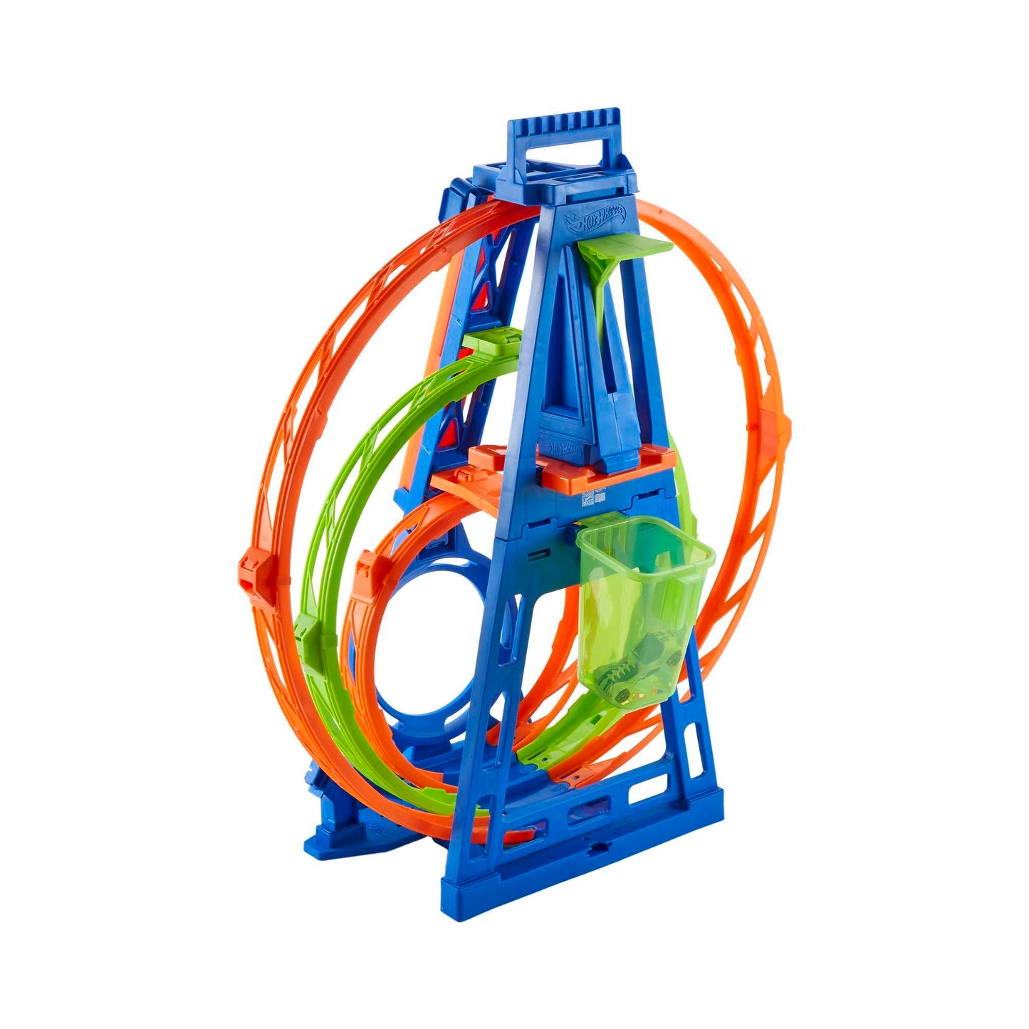 Hot Wheels HMX38 Circuit Triple Looping, 6+ ani
