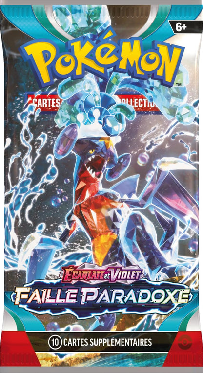 Pokémon TCG Paradoxe Strähnen, 3 Booster Packs