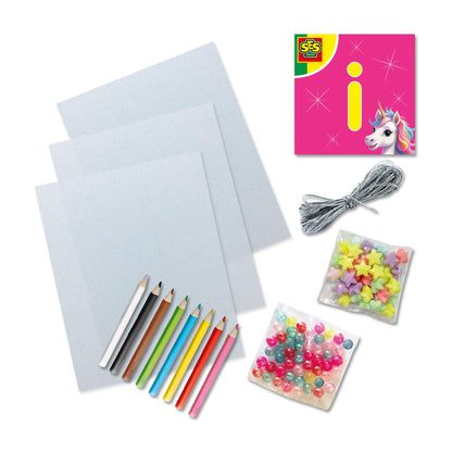 SES Creative 14748 Set Brățări Unicorn, 5+ ani