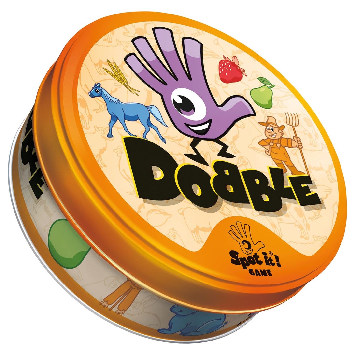 Zygomatic Dobble Ferma - Joc de cărți - 5 jocuri în 1 - Limba olandeză