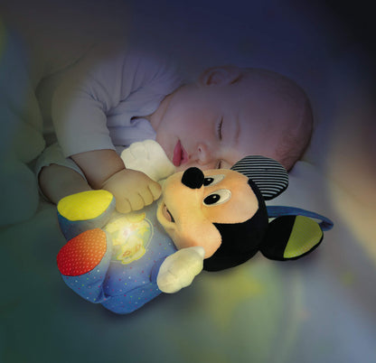 Clementoni Mickey Mouse Pluș interactiv lumini și sunete, 3+ luni