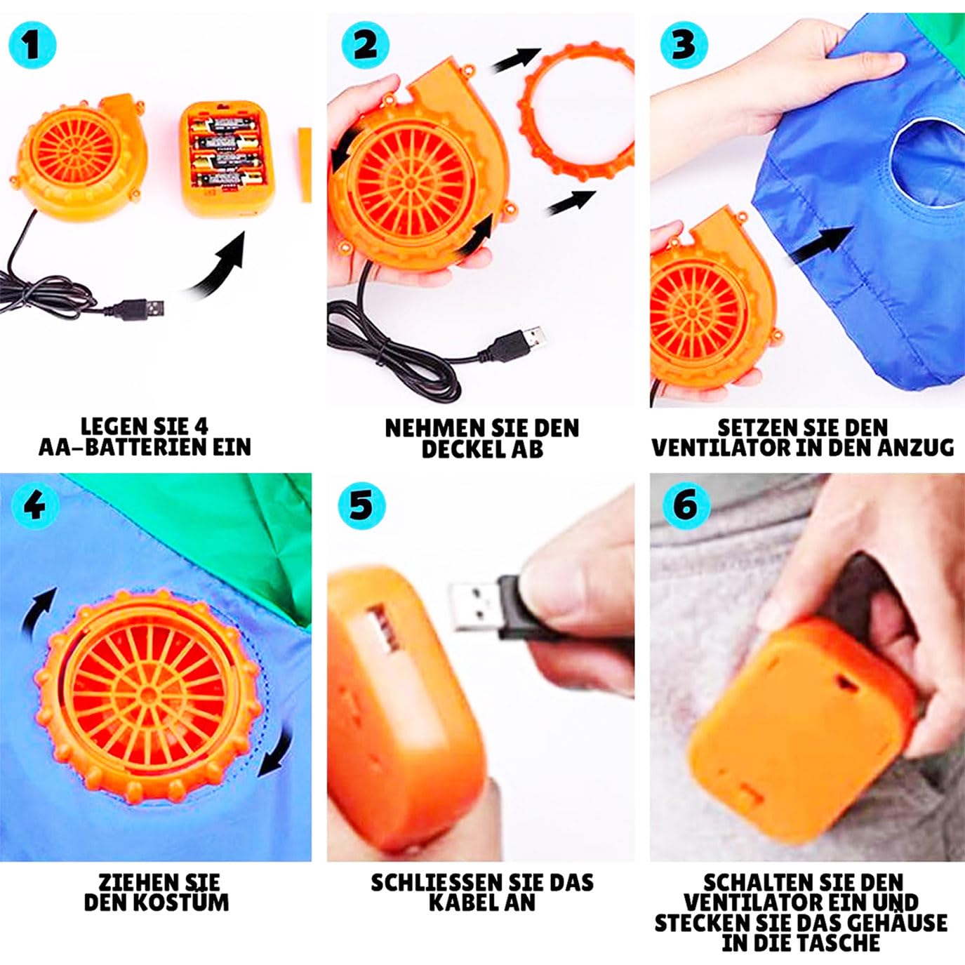 Original Cup Costum gonflabil Moarte adult, 160-190 cm