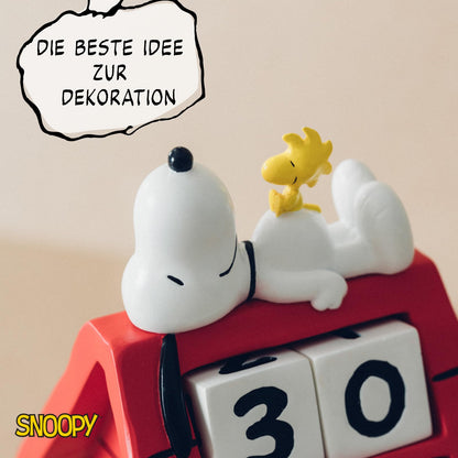 Calendar 3D Snoopy Peanuts - Calendar de birou, suport, produs oficial licențiat, decor comic