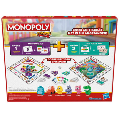 Monopoly Junior Joc de societate 2 in 1, 4+ ani