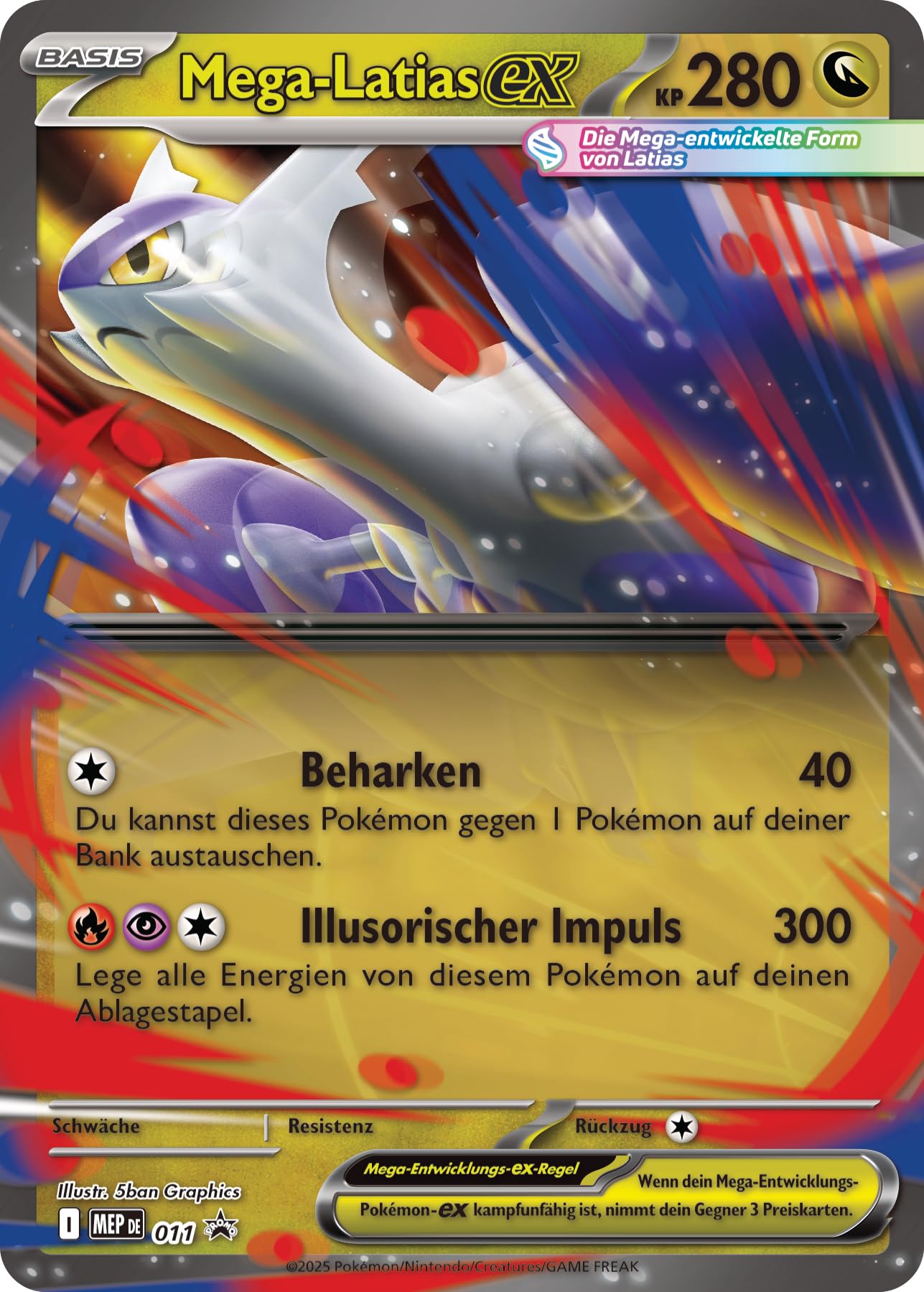 Pokémon Colecție Mega-Latias-ex, 4 boostere TCG