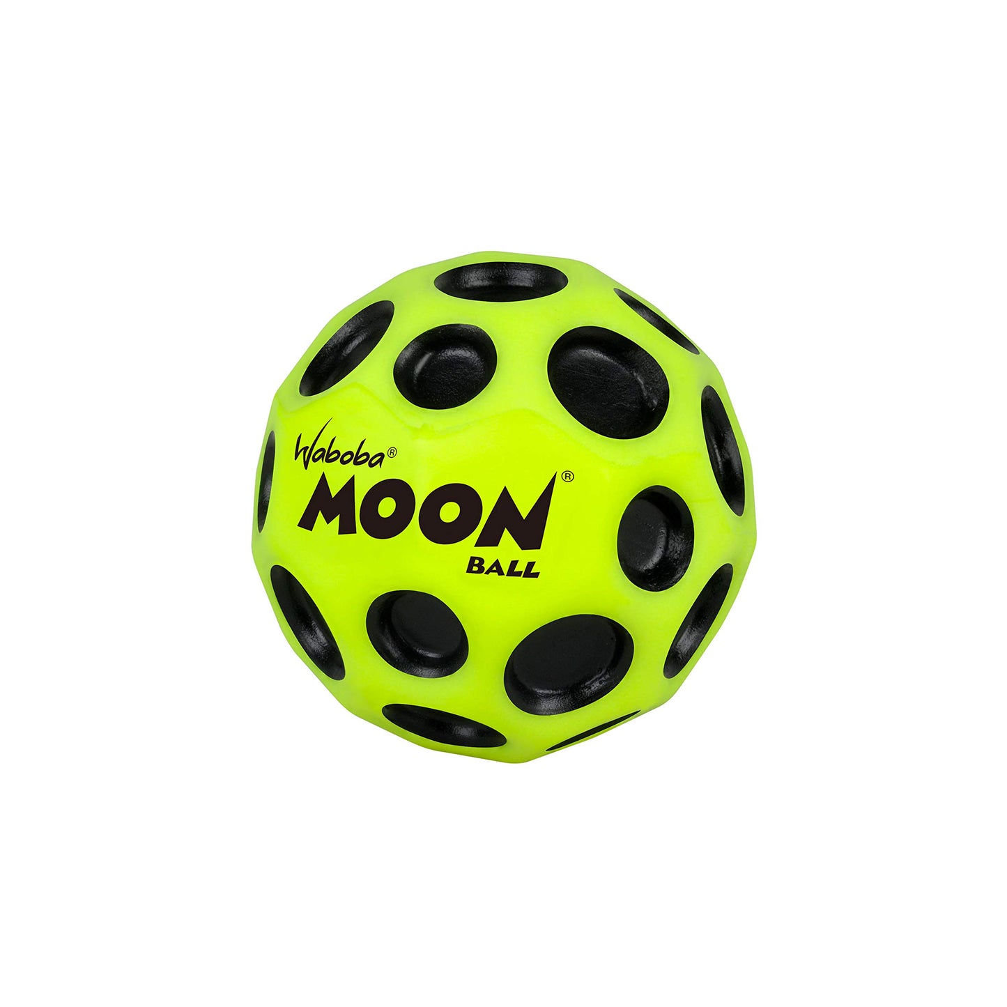 Waboba Moon Ball Minge de cauciuc cu săritură înaltă zgomot la impact 3+ ani (galben)