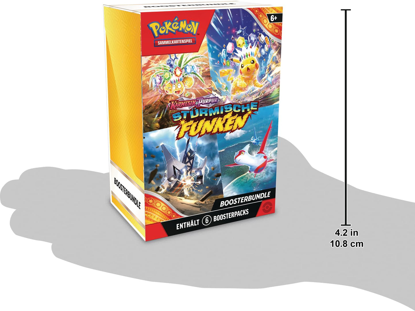 Pokémon Booster Bundle Scântei Furtunoase, 6 pachete