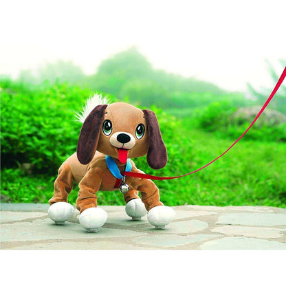 Jucarie interactiva, Giochi Preziosi, Peppy Pops, caine, maro, 2 ani+