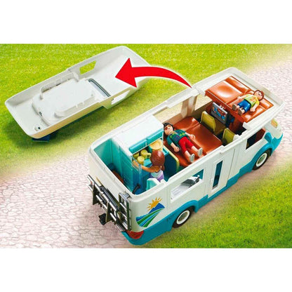 PLAYMOBIL 70088 Camper Familial, 4+ ani