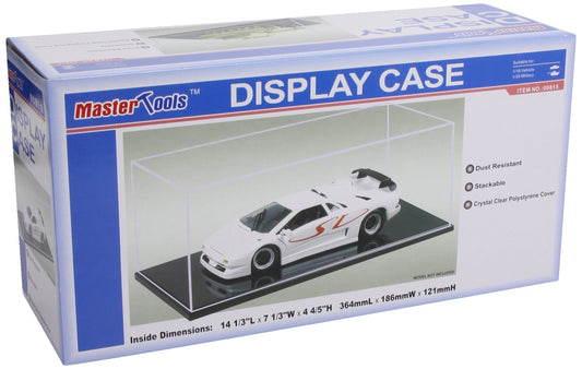 Vitrină Master Tools 09815 Transparent Display Case, 364 x 186 x 121 mm, Multicolor, TSM-9815