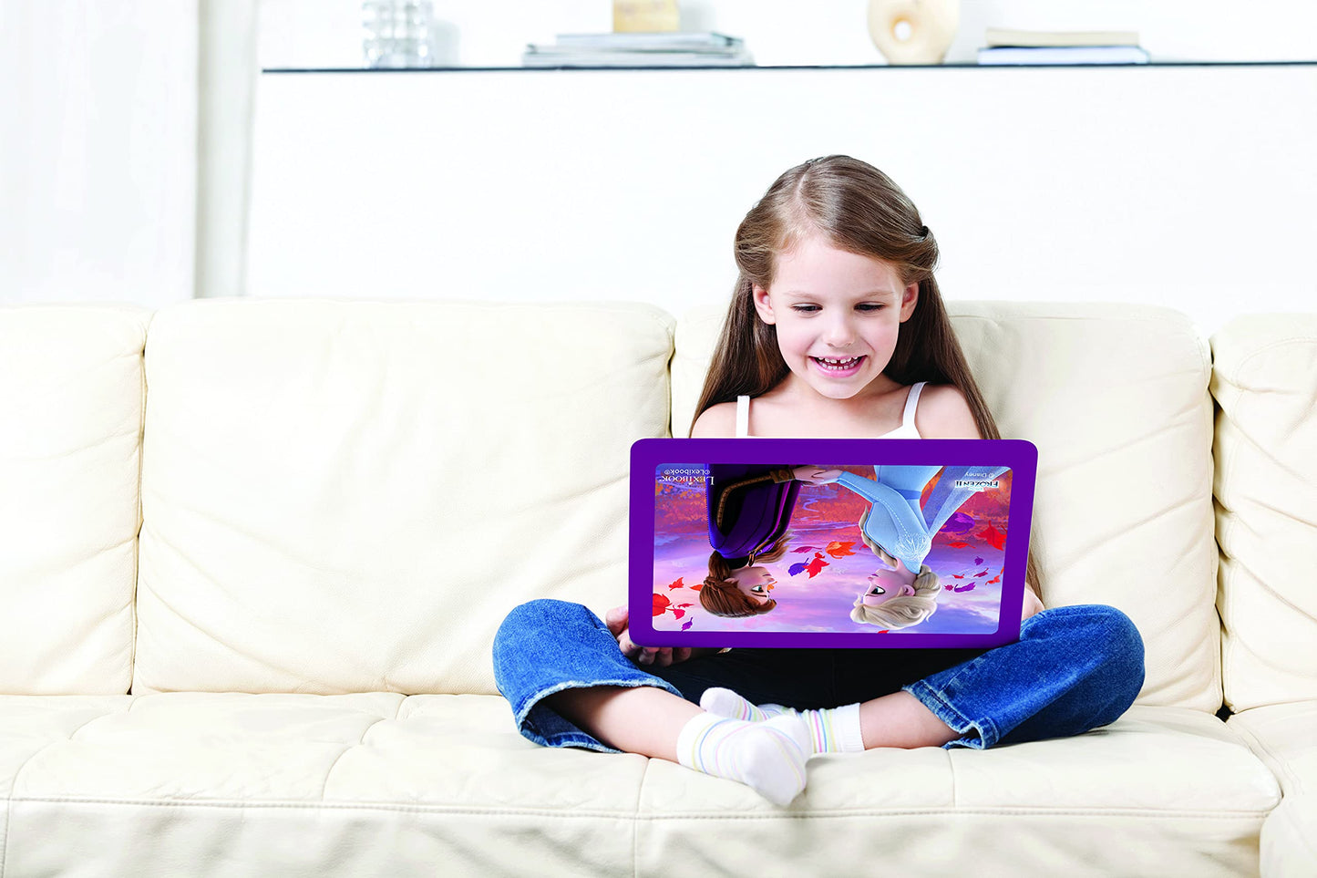 Lexibook JC598FZi5 Laptop Frozen, 124 activitati (italiana/engleza)