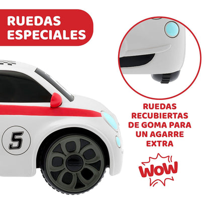 Jucarie Chicco Masinuta cu telecomanda Fiat 500 RC Sport, 3-6 ani+