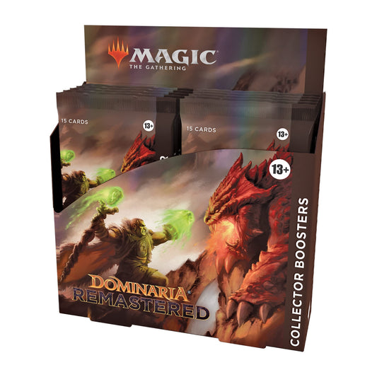 Cutie Collector Booster Magic: The Gathering Dominaria Remastered, 12 Pachete (Versiune Engleză)
